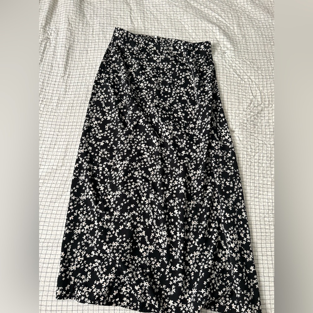 Shein floral skirt